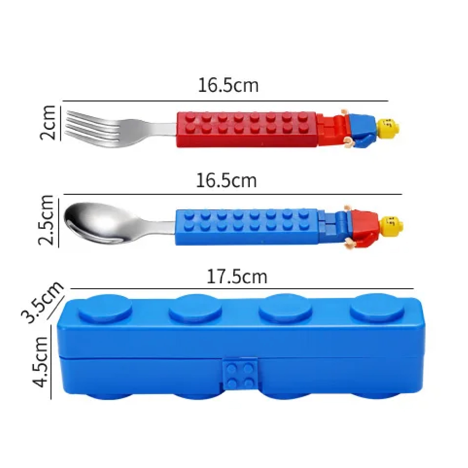 Miniatura 3 de Set De Cubiertos Cuchara Y Tenedor Lego